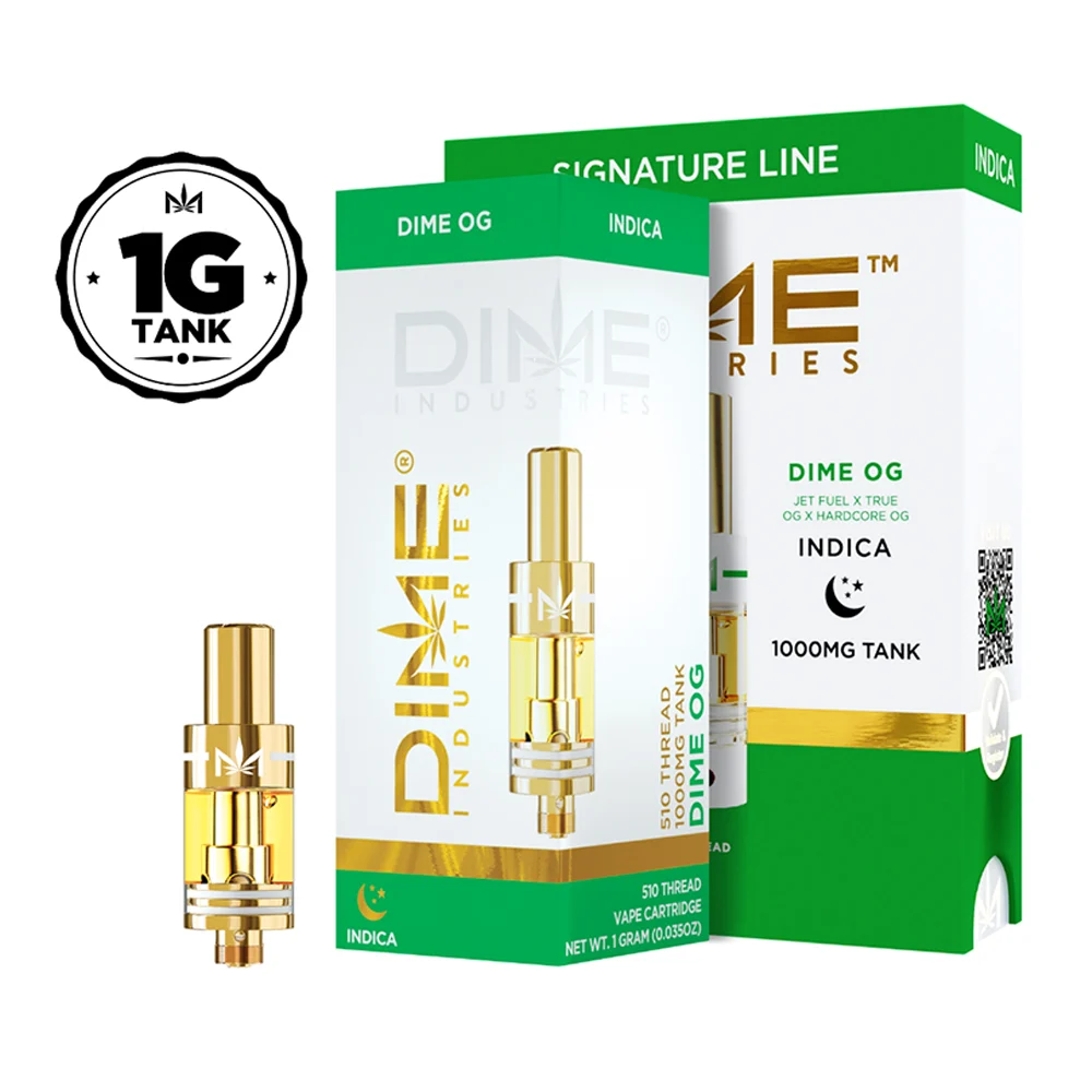 Dime Cartridges 1000MG